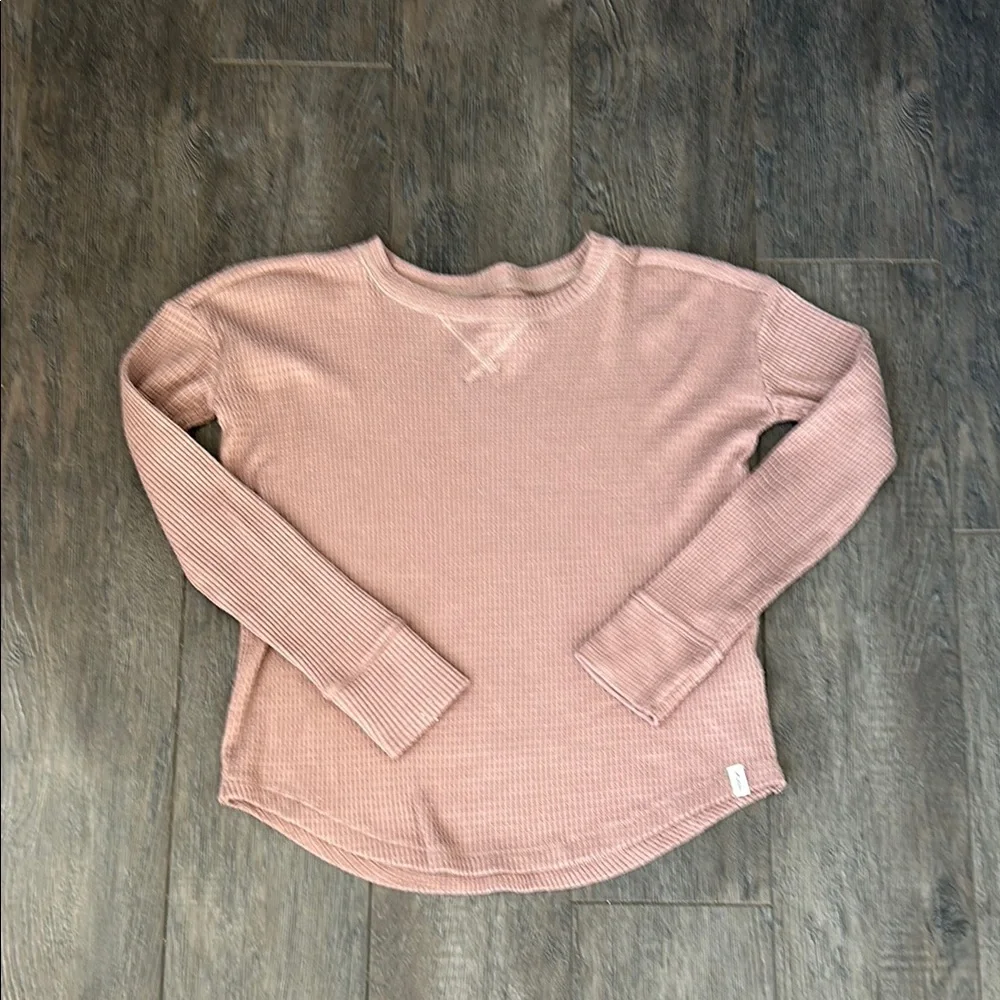 Cozy Pink Long Sleeve Top